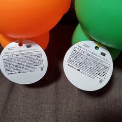 新品 タグ付き アヒル ソフビ超BIG グリーン  オレンジの画像