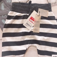 H2307 新品　ハックスベイビー　60 70 男の子　パンツ　ズボン　まとめの画像