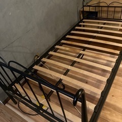 決定しました■家具 アイアンベッド シングルベッド