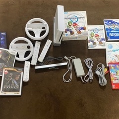 【決定しました】Wii 一式　⭐︎すぐに遊べます⭐︎(コントロー...