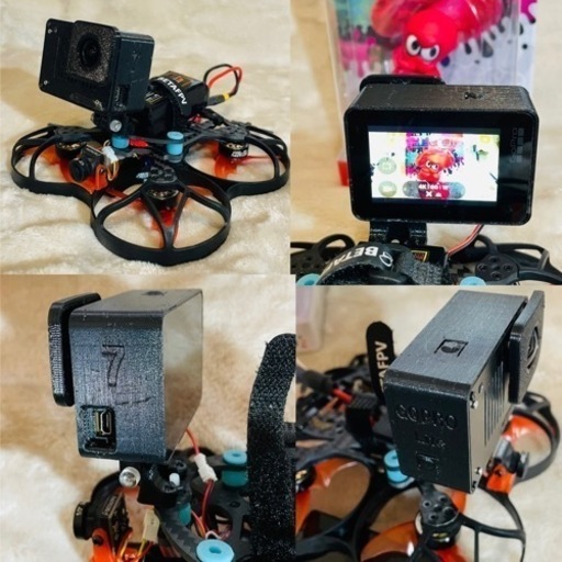 業務用HN10T 5.7GHz VTX付きマイクロドローンBeta FPV X95 V2剥きプロゴープロ7