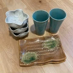 お話中　食器おまとめ