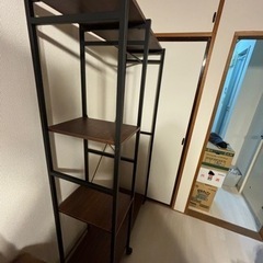 衣類収納　ハンガーラック　の画像