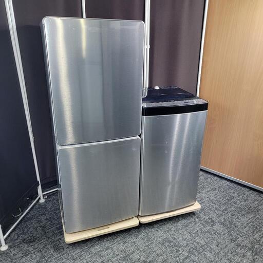 ‍♂️r売約済み‼️配送設置は無料‼️小キズ特価最新2020年製✨クロームカラー✨Haier 家電セット