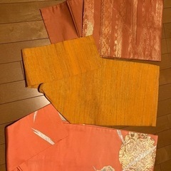 アンティーク名古屋帯3点セット　3 Obi-belts　　