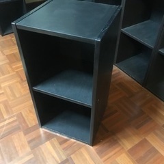 レコードボックス　ブラックの画像