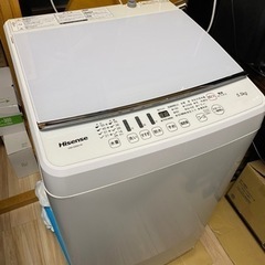 美品★Hisense HW-G55A-W　洗濯機