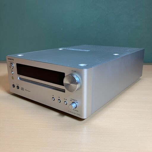 ONKYO CDレシーバー（アンプ内蔵）CR-S1（シルバー）2011年製
