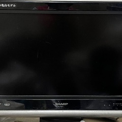 SHARP AQUOSテレビの譲渡