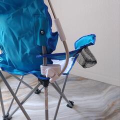 子供用チェア　パラソル付きの画像