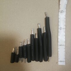 Ⓒ【ネット決済・配送可】第一種電気工事士試験用ケーブルセット全10回（№1～10）+端材の画像