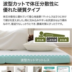 【再掲載】腰を支えるマットレス ニトリの画像