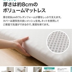 【再掲載】腰を支えるマットレス ニトリの画像