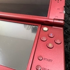 ★美品★Newニンテンドー3DS LL メタリックレッド 本体 ケース 充電器の画像