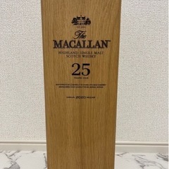 マッカラン25 空箱　空瓶