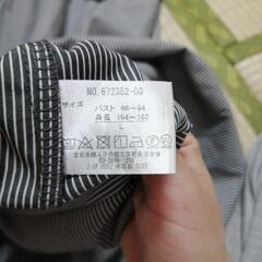 黒　半袖ワンピース　Ｌサイズの画像