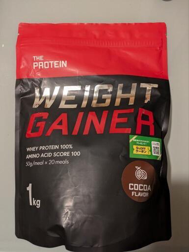 【未開封】ウェイトゲイナー プロテイン 1kg