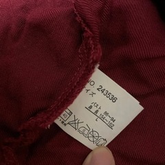前ボタン長袖シャツの画像
