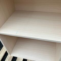 カラーボックス（ナチュラル・３段）の画像