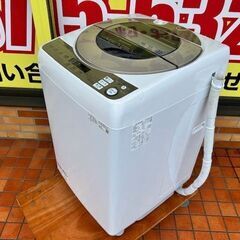 2020年製　SHARP 全自動電気洗濯機　ES-KSV9E-N■9kg