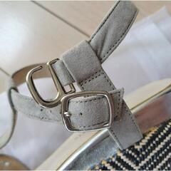 【中古品】ウェッジソールサンダル　おしゃれ　の画像