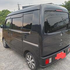 ❇️のりだし車検二年渡し　AT車　人気黒　平成24　スズキ　エブリの画像