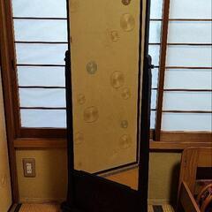 姿見鏡 鎌倉彫 の画像