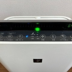 値下げしました！加湿空気清浄機/SHARP/KC-H50-Wの画像
