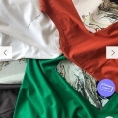 MURUA/arai midori】バックプリントTシャツの画像