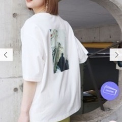 MURUA/arai midori】バックプリントTシャツの画像