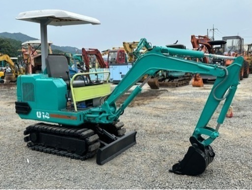 クボタKUBOTA KX-014 ミニユンボ 1572時間. 1.4トンクラス. ゴムパッド. 下取りも可能. 