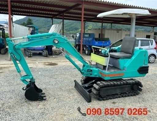 クボタKUBOTA KX-014 ミニユンボ 1572時間. 1.4トンクラス. ゴムパッド. 下取りも可能.