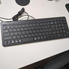 有線キーボード、無線マウス、マウスパッド 美品セット