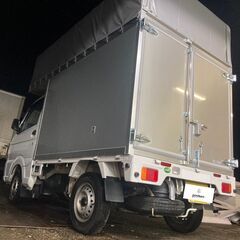 平成27年式/幌車/アルミパネル/上物新品架装/スクラムトラックの画像
