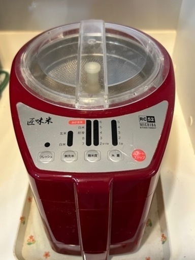 【決まりました】山本電機 家庭用精米機
