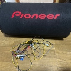 Pioneer パワードウーファー TS-WX300TA ジャンク品 訳ありの画像