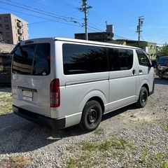 値下げ！総額67.9万円★車内広々★バックモニター★ナビTV★ETC★Tベル済み★平成24年式トヨタレジアスエースバン4WDロングDX(KDH206V)3型ディーゼル3000cc43.6万キロ 車検令和6年12月 シルバーの画像