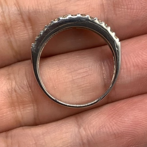 Pt950 ダイヤ　リング　指輪　ダイヤモンドリング　4.3g 1ct