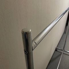 ハンガーラック　ロング　シルバー　　什器　衣装ラックの画像