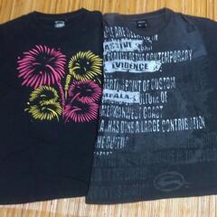 半袖Tシャツ・5枚　中古品　黒２枚・赤３枚　発送可能の画像