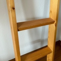 2段ベッドの階段のみの画像