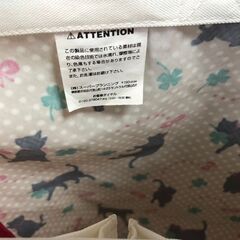 断捨離の為処分いたします。　ネコ柄バッグの画像