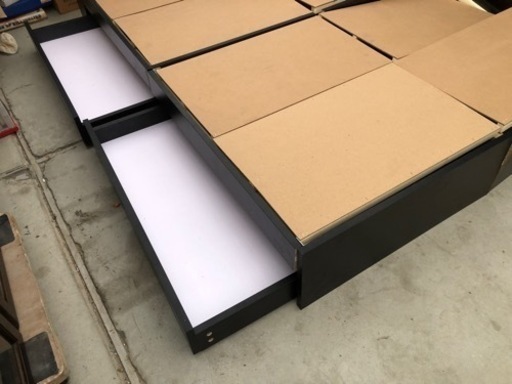ニトリ クイーンベッド マットレスセット 幅170cm　