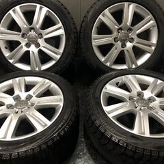 【BS BLIZZAK VRX 225/50R17】スタッドレス【audi A4 8K 純正ホイール ATS製 17インチ 7.5J5HPCD112+45】バリ溝　(VTO914)