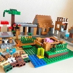 ブロック　レゴ互換　マイクラ　マインクラフト　村