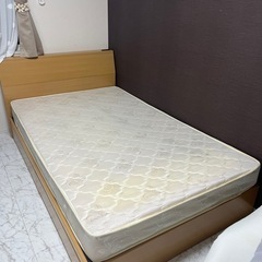 [決まりました]家具 ベッド セミダブルベッド