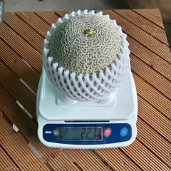 ✨売り切れました！ありがとうございました🙇‍♀️2キロ越え大玉メロン‼️✨草津メロン 赤肉 ホノカメロン　大きめサイズの画像
