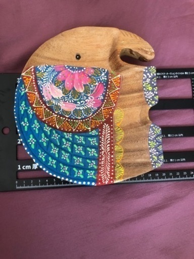 タイハンドメイド　象さんトレー　木製食器　アジアン雑貨　エスニック　ベトナム　チャイハネ