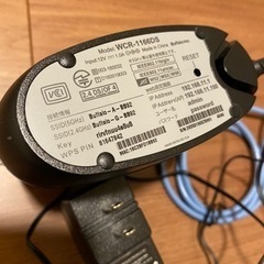 Wi-Fiルーター（写真に映りましたが、ネットワークケーブルは含まれません）の画像
