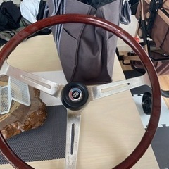 日産サニーウッドハンドル❗️当時物